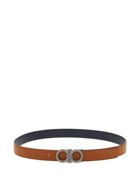 FERRAGAMO REVERSIBLE AND ADJUSTABLE GANCINI BELT