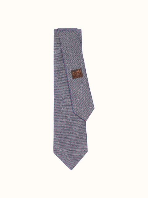 Hermès Tie 7 Flot de H tie