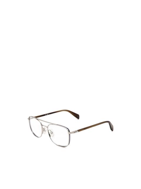rag & bone double-bridge pilot-frame glasses
