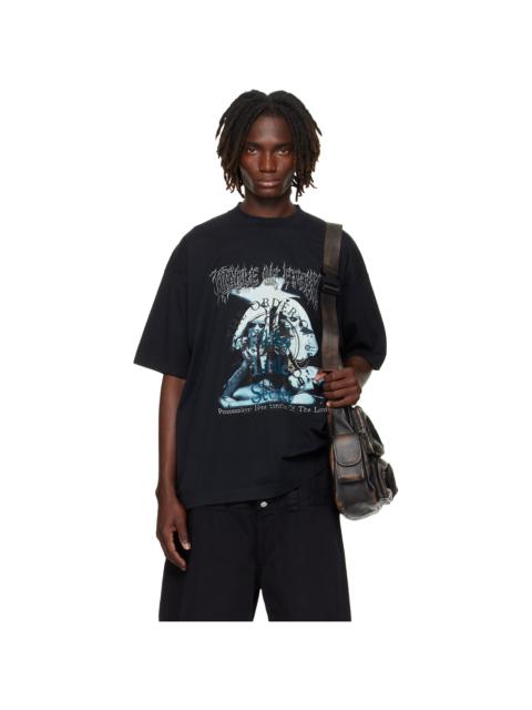 VETEMENTS Black Cradle of Filth 'Filthy Secret' Oversized T-Shirt