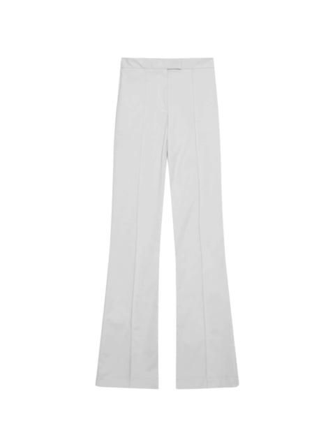 Carmine pleat-detail trousers