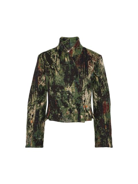 HENRIK VIBSKOV SHELL JACKET - GOBELIN SWAMP