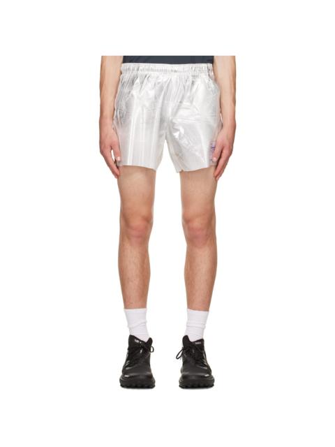 SATISFY Silver PeaceShell Unlined Shorts