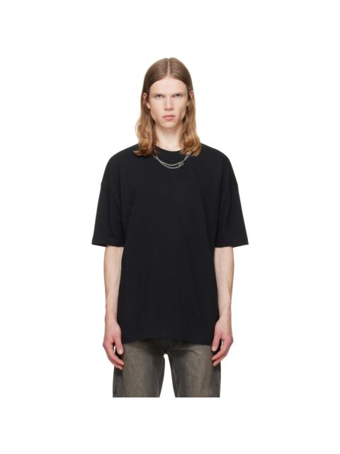 We11done Black Chain Necklace T-shirt