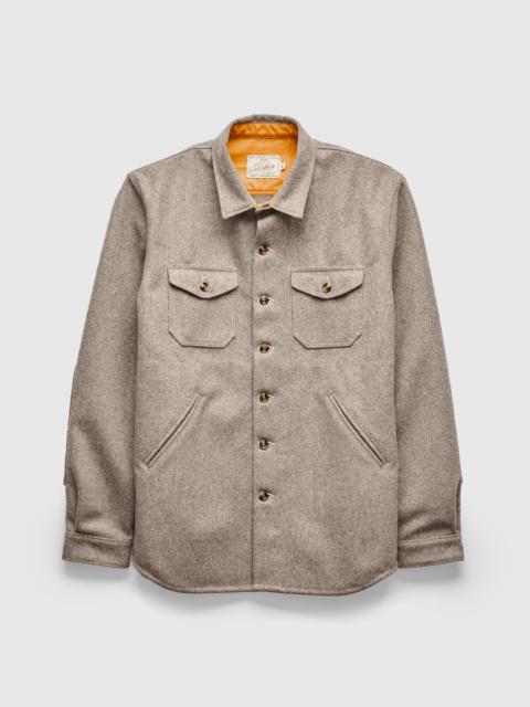 Dehen 1920 Crissman Overshirt in Oatmeal