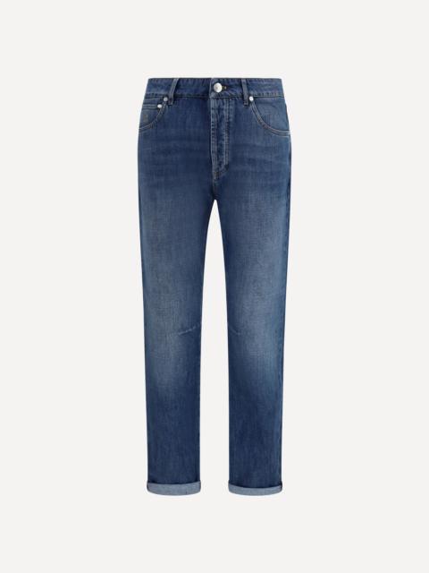 Brunello Cucinelli Straight five-pocket Jeans in cotton