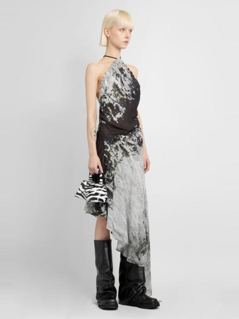 THE ATTICO Wall-Print-Dress