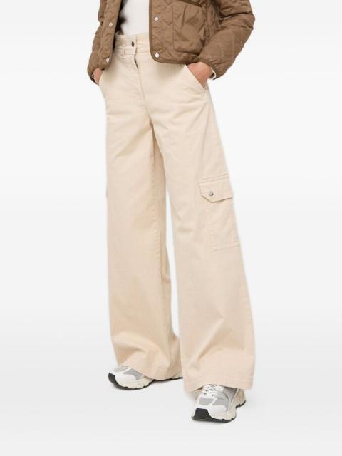 BOSS cargo-pocket wide-leg trousers