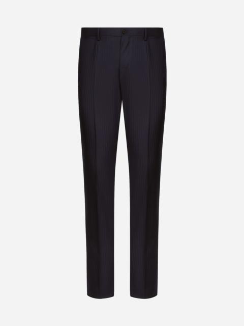 Dolce & Gabbana Tailored virgin wool pants