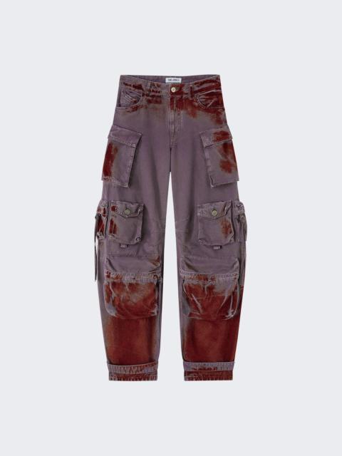 THE ATTICO Fern Long Pants Purple