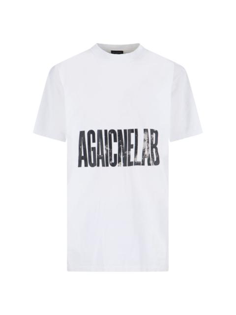 "AGAICNELAB" LOGO T-SHIRT