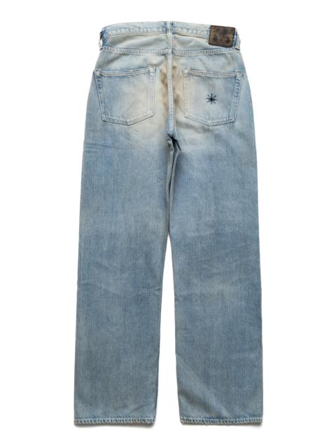 FULLCOUNT GFC1002HW Wide Denim (Hard Wash)