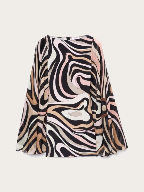 PUCCI MARMO SILK KAFTAN