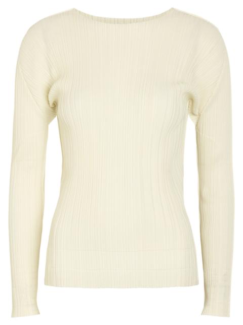 Pleats Please Issey Miyake Pleats Please Issey Miyake Pleated Woven top