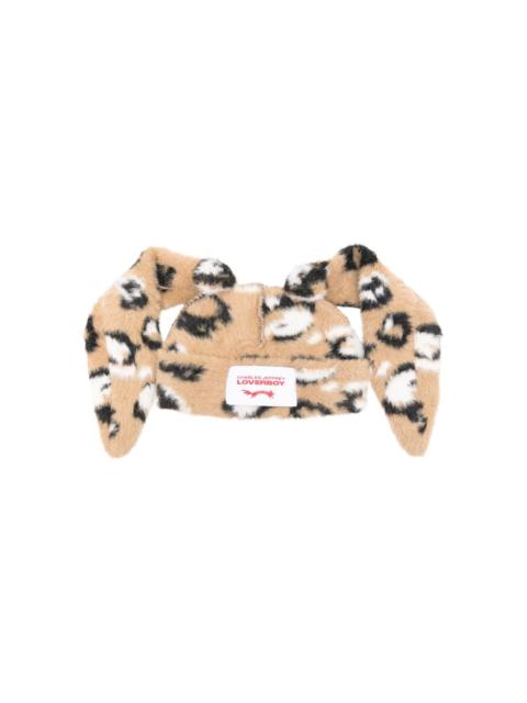 CHARLES JEFFREY LOVERBOY Fluffy Chunky Rabbit beanie