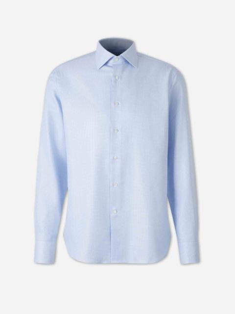 Canali PLAIN COTTON SHIRT