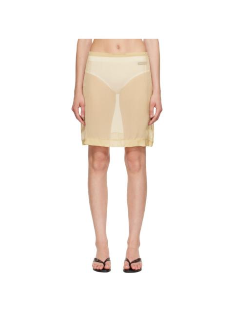 paloma wool Beige Enos Miniskirt