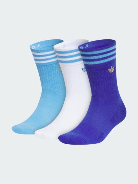 adidas U ARGENTINA ROLLER 3-PACK CREW