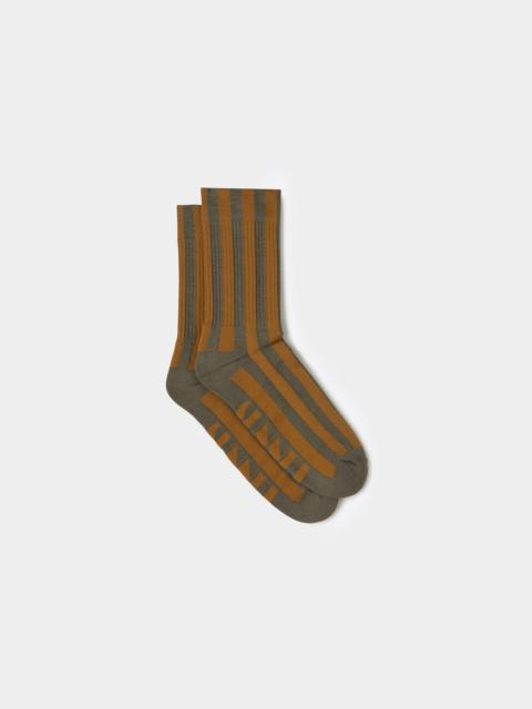 SUNNEI GREY BI-PACK SOCKS