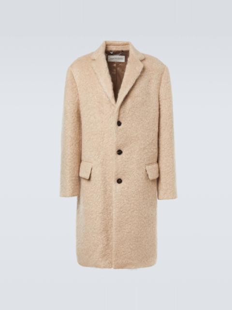 Dries Van Noten Mohair and wool coat