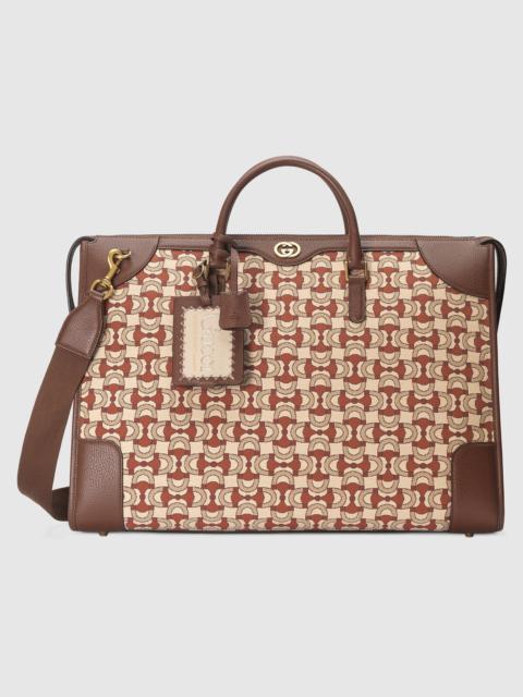 GUCCI Interlocking G jacquard duffle bag