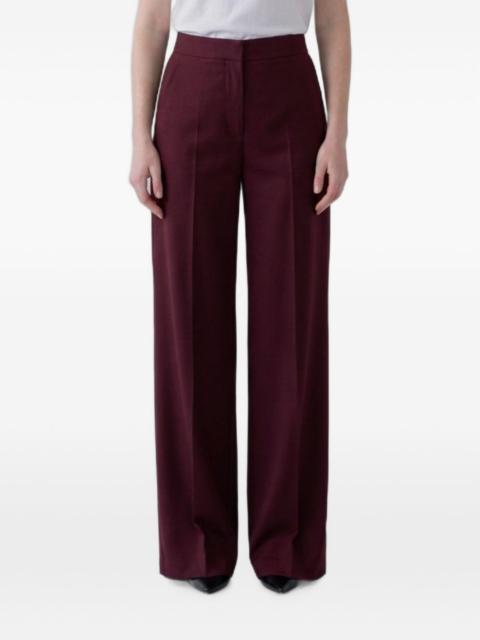 Max Mara pressed-crease pants