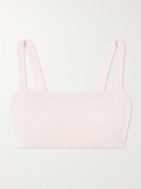 CALLE DEL MAR Stretch-knit Bralette