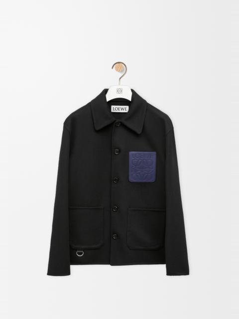 Loewe Workwear jacket in wool and cashmere