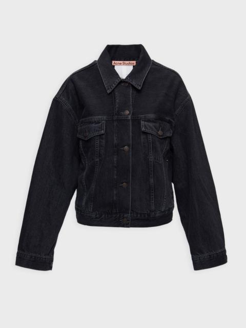 Acne Studios Jacket Relaxed Fit Denim  Black