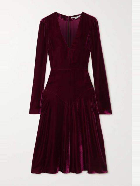 Stella McCartney Velvet midi dress