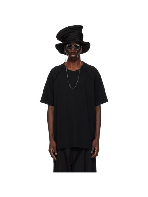 Yohji Yamamoto Black Raglan T-Shirt