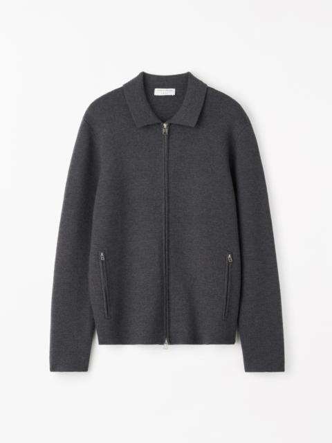 TIGER OF SWEDEN Benedict Zip Wool Cardigan