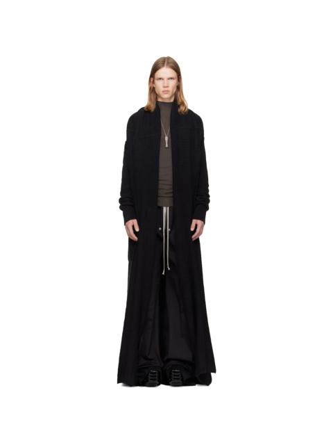 Rick Owens Black Tower Dafne Robe Cardigan