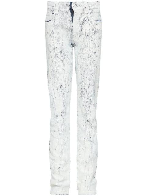 MM6 Maison Margiela coated jeans