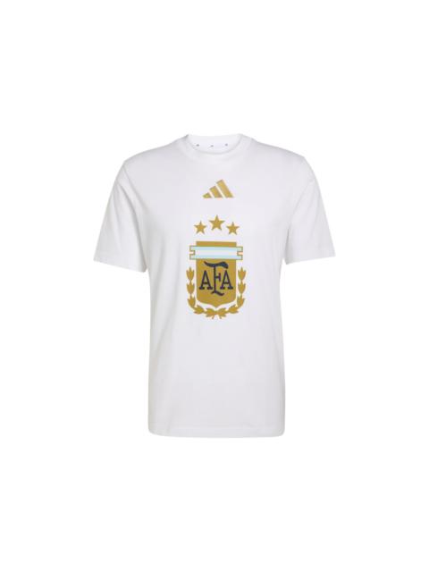 adidas adidas Argentina DNA Graphic T-Shirt White