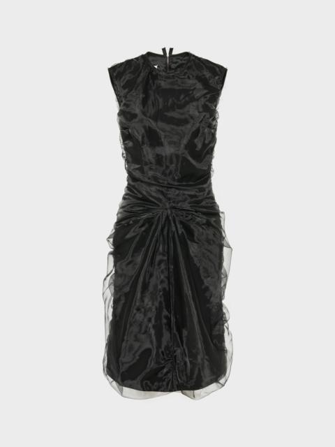 Maison Margiela Gathered organza dress