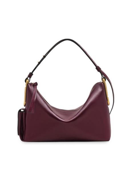 Marc Jacobs Women's Scene Large Leather Shoulder Bag - Dark Port