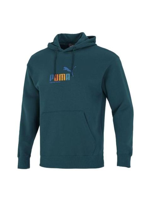 Puma Essentials Rainbow Hoodie 'Teal' 673598-24