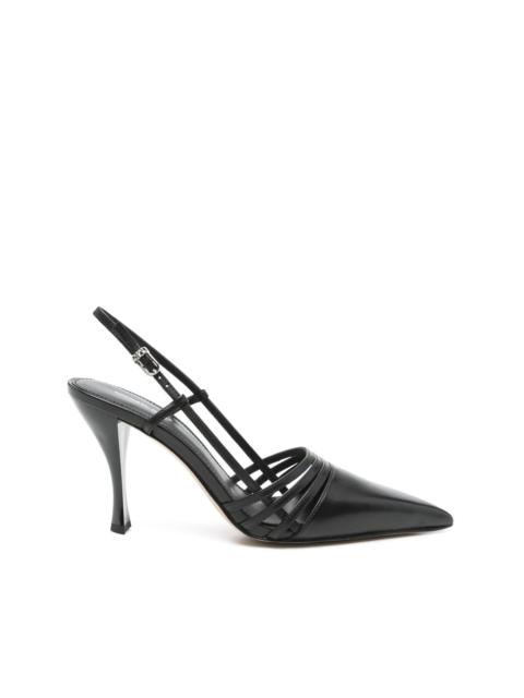 MICHAEL KORS 100mm leather pumps