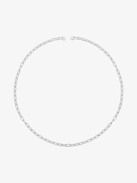 TOUS Hold Oval silver short Necklace