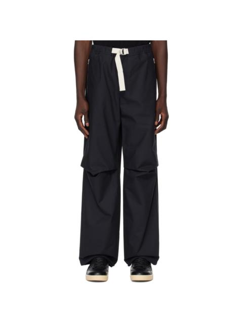 Jil Sander Navy Relaxed-Fit Trousers