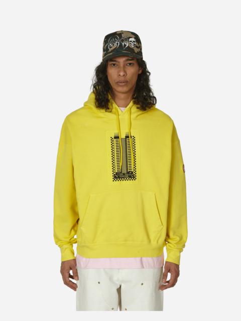 Cav Empt Overdye Reprocess Heavy Hooded Sweatshirt Yellow