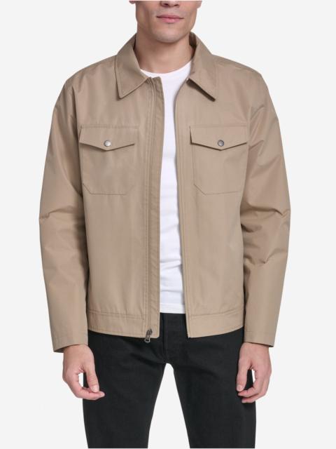 COLE HAAN Men's Cotton Trucker Jacket