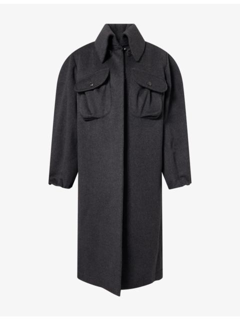 Vivienne Westwood Roberta Menzel Oversize Wool-Blend Coat