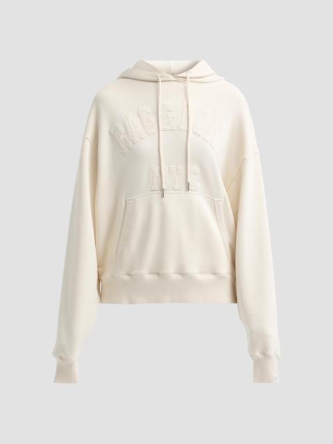 rag & bone Women's University Vintage Terry Hoodie - Turtle Dove