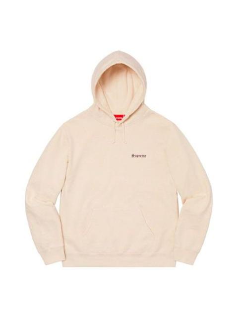 Supreme Supreme Mary Hooded Sweatshirt 'Beige Purple' SUP-SS20-065