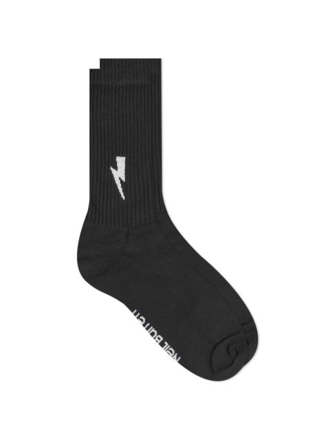 Neil Barrett Neil Barrett Lightning Bolt Socks