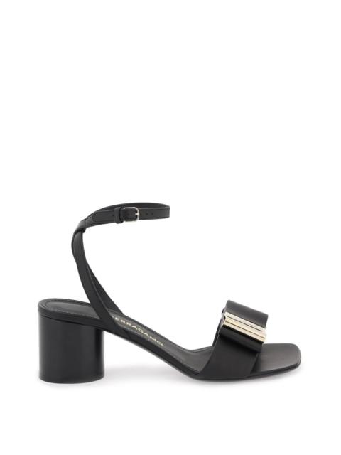 FERRAGAMO SANDALS WITH DOUBLE BOW