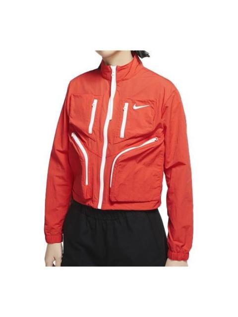 Nike (WMNS) Nike Sportswear Tech Pack Woven Jacket Orange CU6037-673