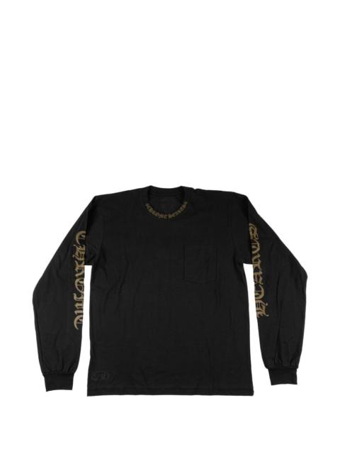 Chrome Hearts logo-print long-sleeve T-shirt